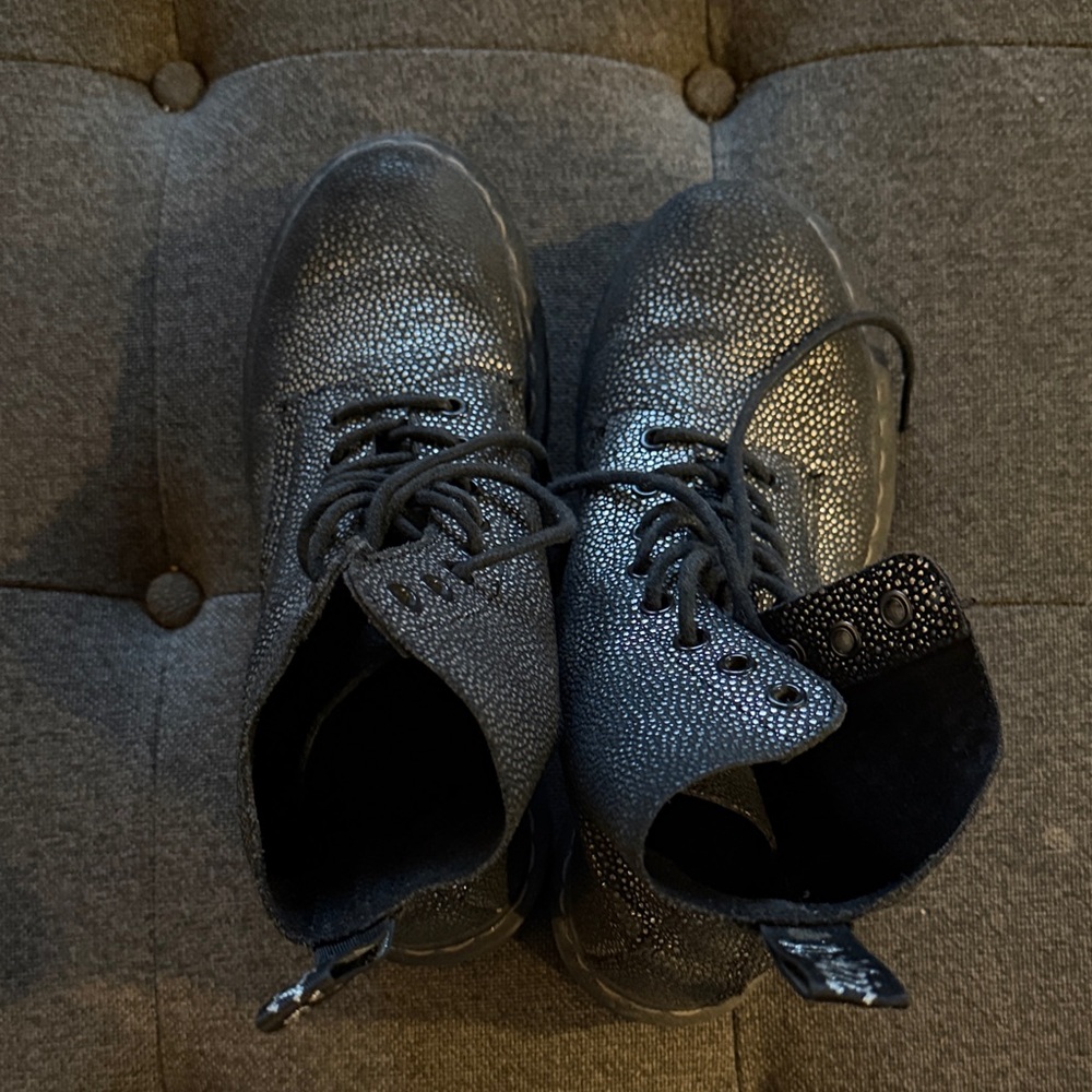 Dr. Martens Textured Black Women’s Boots